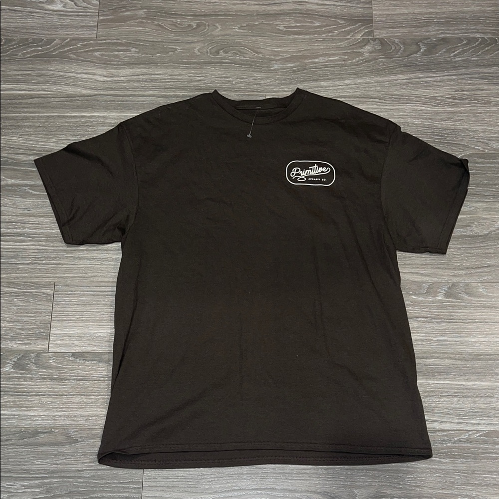 Primitive Brown Short Sleeve Tee